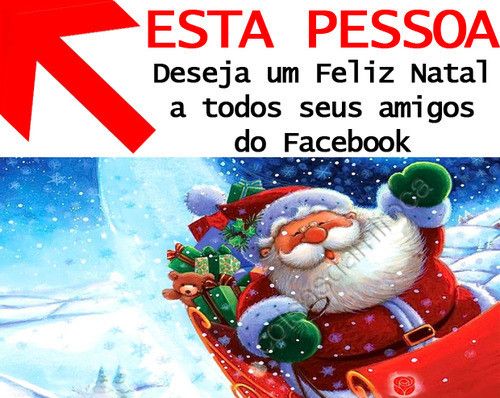 AMIGOS do FACEBOOK: Feliz Natal!...(55)