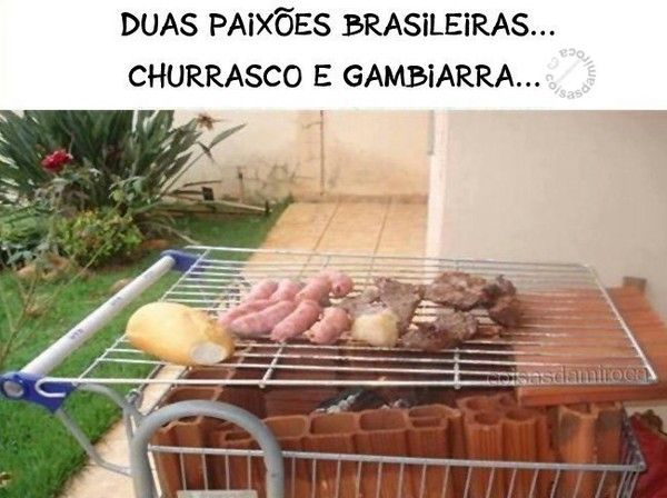 Paixão de Brasileiro: Churrasco e Gambiarra...(7)