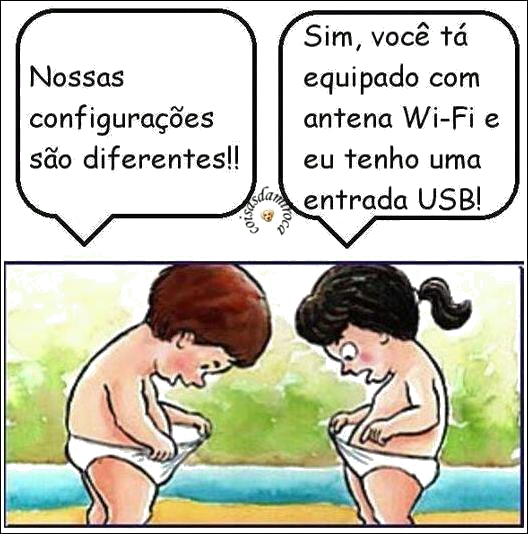 TIRINHAS: Diferenças na Configuração...(160)