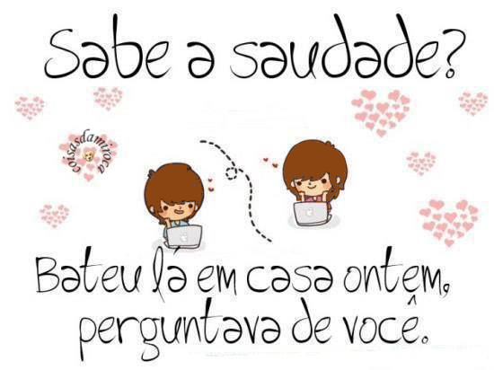 TIRA: Saudades perguntando de você...(62)