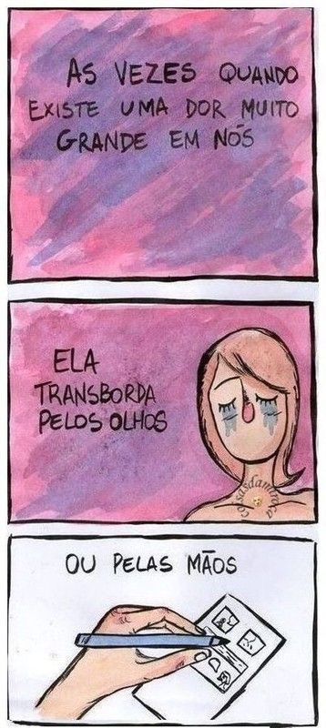 TIRINHA: Dor que transborda pelos olhos  ...(27)