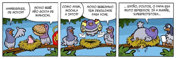 TIRINHA: Aves e a Modernidade...(23)