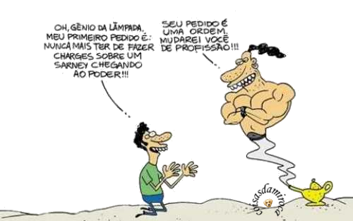 TIRINHA: Chega de Sarney...(24)