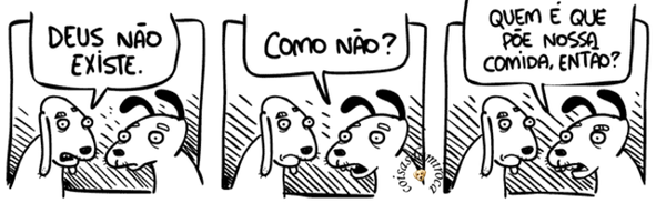 TIRINHA: Deus não existe?...(84)