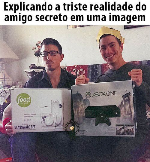 a triste realidade do Amigo Secreto...(72)