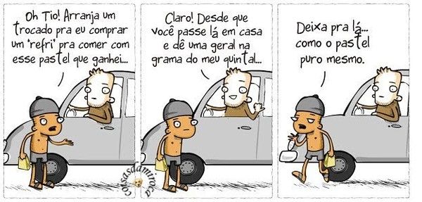 TIRINHA: trabalhar que é bom nada!!...(45)