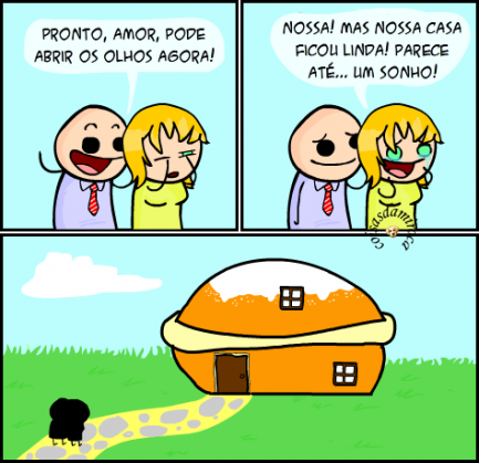 TIRINHAS: Um sonho de casa...(72)