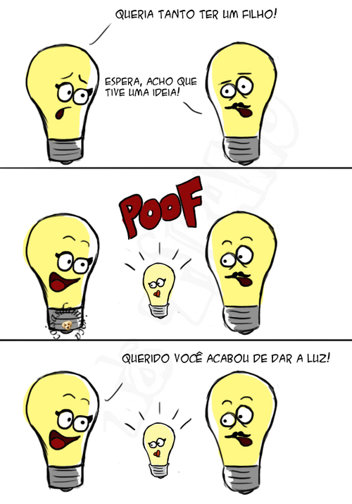 TIRINHA: Dar a luz!..(12)