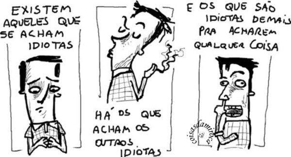 TIRINHA: que tipo de idiota voce é...(59)