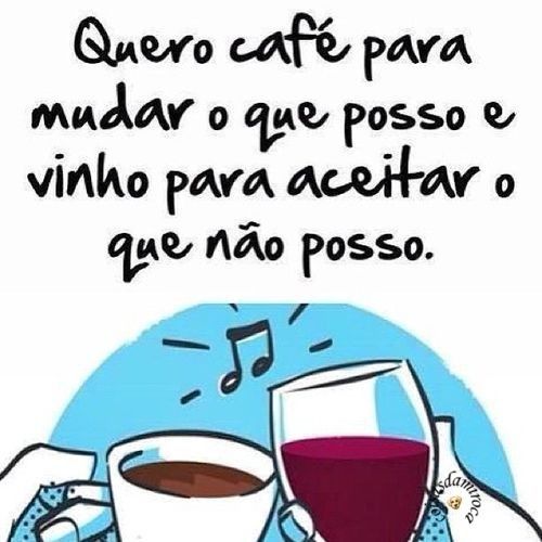 TIRINHA: Quero Café e Vinho...(40)