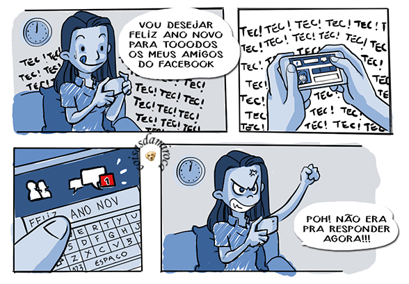 TIRINHA: Amigos do Face...(45)